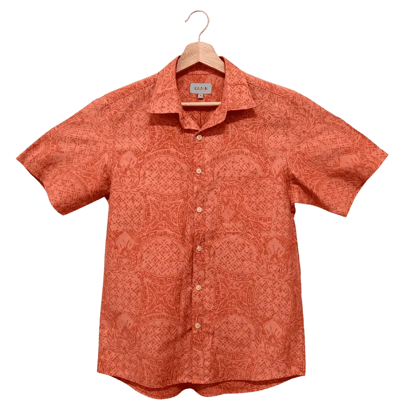 Standard Batik Shirt - Pink Coral (2) 