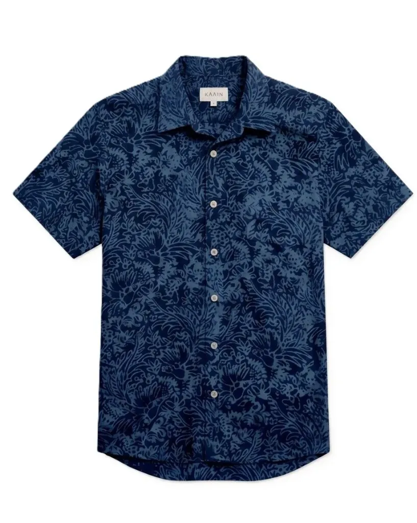 Burung Merak - Handmade Batik Shirt (S)