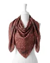 Empat Corak Terracotta - Handmade Batik Tudung Bawal