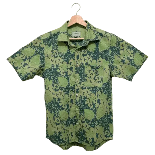 Standard Batik Shirt - Green 
