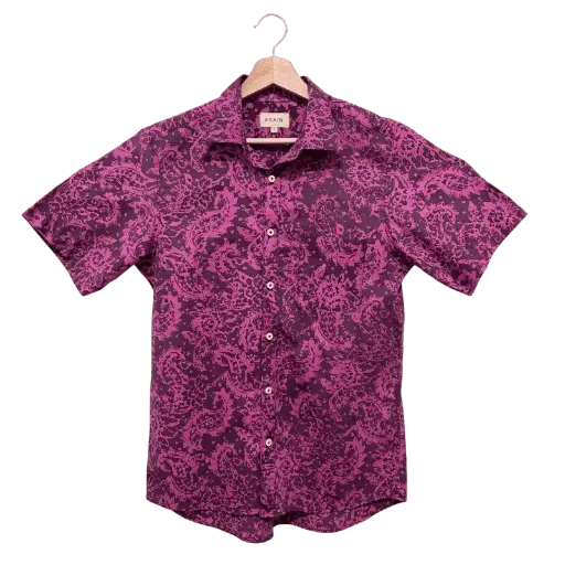 Standard Batik Shirt - Purple Shells
