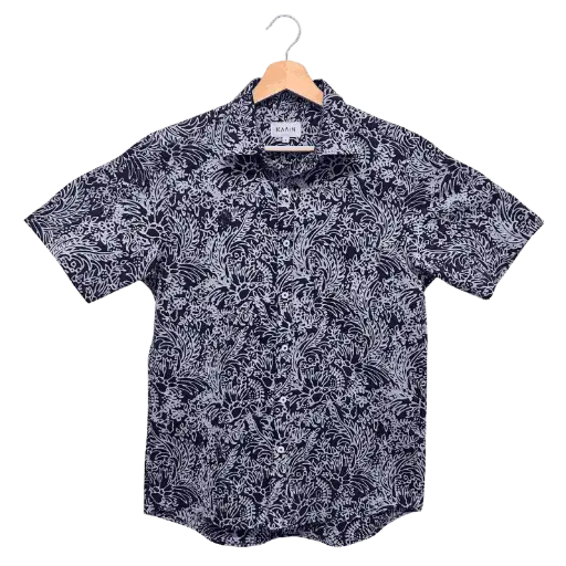 Standard Batik Shirt - Burung Biru